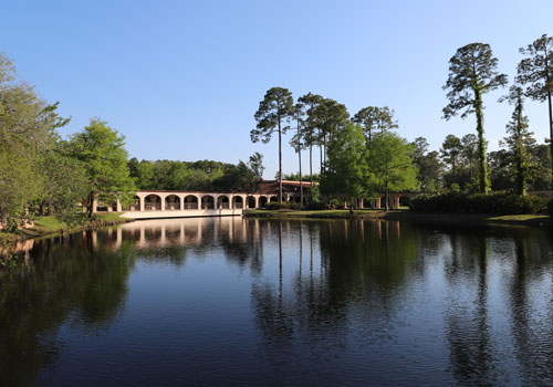 St. Augustine Campus Landscape Lake View