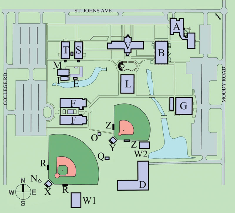 Palatka Campus Map