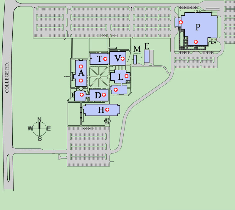 Orange Park Campus Map